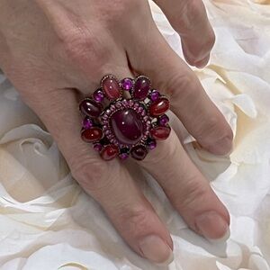 🌺🌸 Pink statement ring 🌺🌸